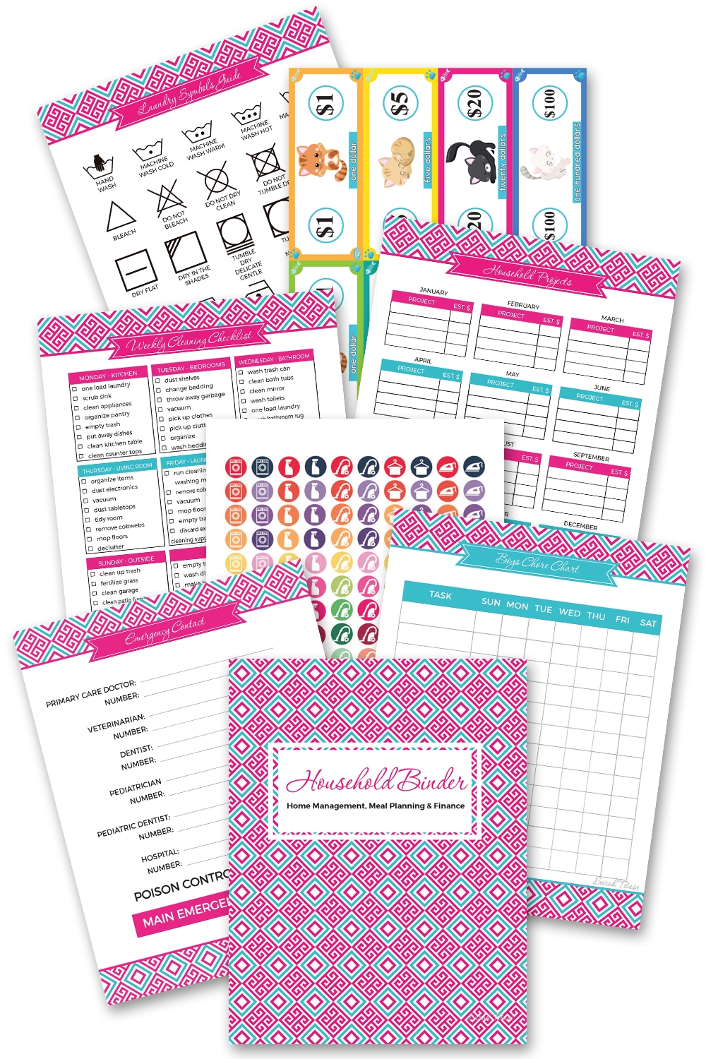 Free Printable Family Organizer Binder