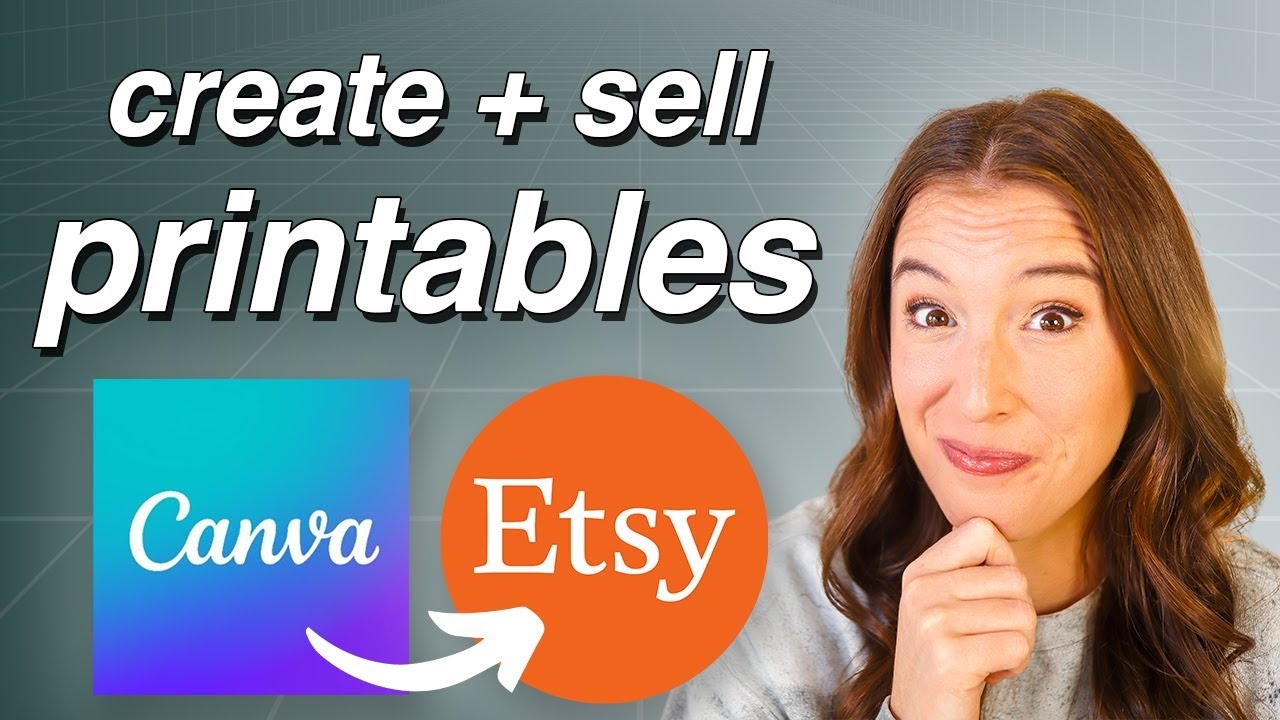 How To Create PRINTABLES In CANVA To Sell On ETSY ULTIMATE STEP BY STEP TUTORIAL YouTube