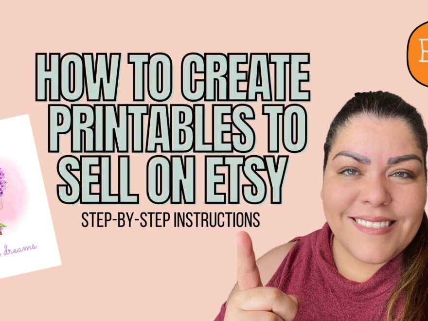 How To Create Printables To Sell On Etsy Digital Products Etsy Digital Products YouTube