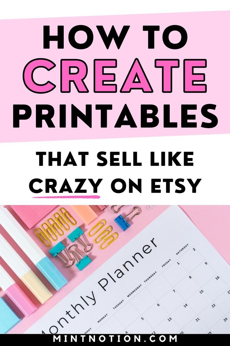 How To Sell Printables On Etsy