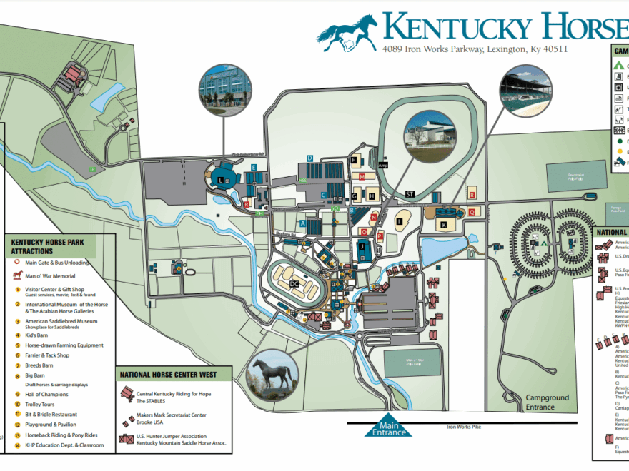 Kentucky Horse Park Map And Brochure 2025 2023 ThemeParkBrochures