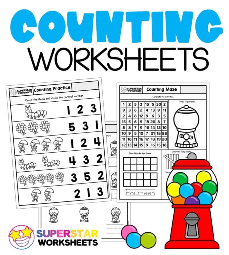 Free Printable Kindergarten Math Worksheets