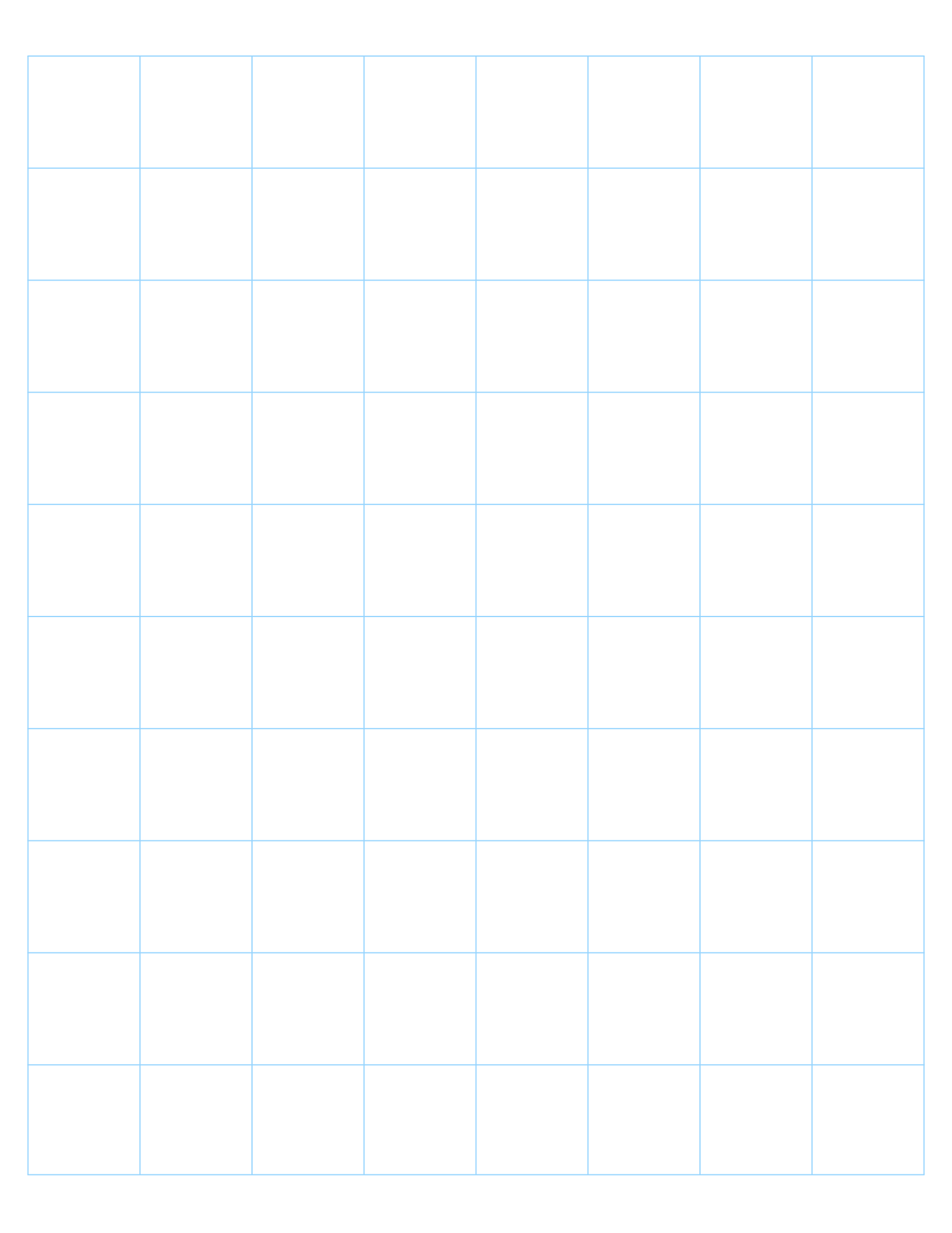 Large Grid Graph Paper Free Printable