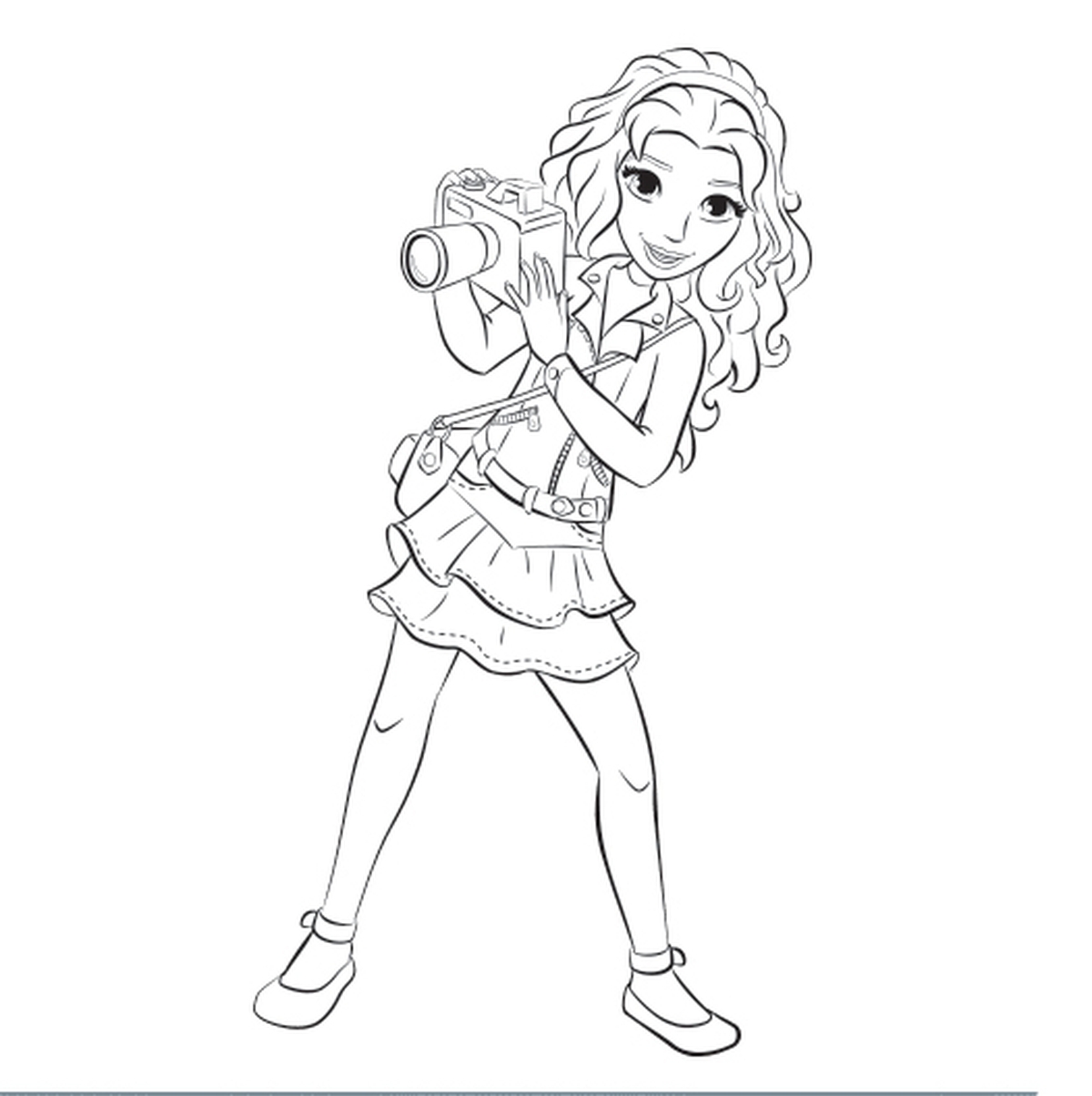 Lego Friends Coloring Pages Printable Coloring Pages FREE