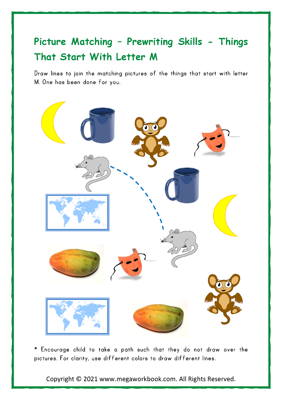 Letter M Worksheets Letter M Activities For Preschoolers Letter M Crafts Letter M Printables MegaWorkbook