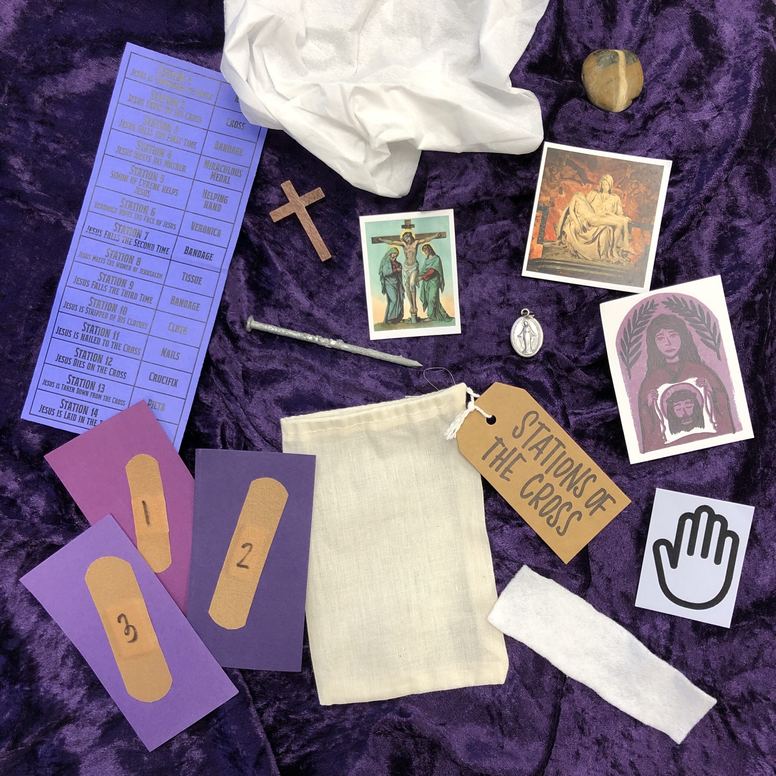 Printable Stations Of The Cross For Youth