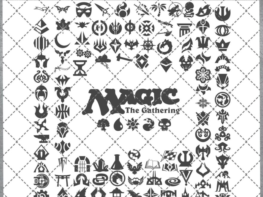 Magic The Gathering Bundle Pack Expansion Symbols MTG Icon MTG Clipart MTG Symbols Of Mana Mtg Logo Magic Expansion Symbol Etsy