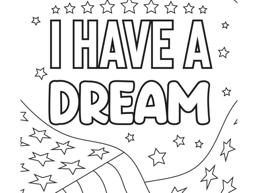 Martin Luther King Jr Day themed Coloring Pages Beeloo Printable Crafts And Activities For Kids