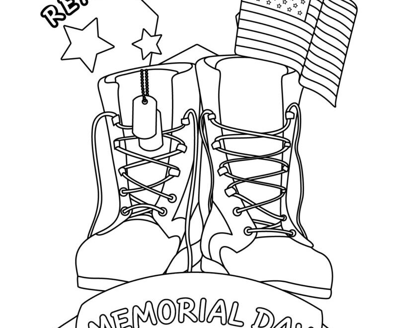 Memorial Day Coloring Pages 15 FREE Pages Printabulls