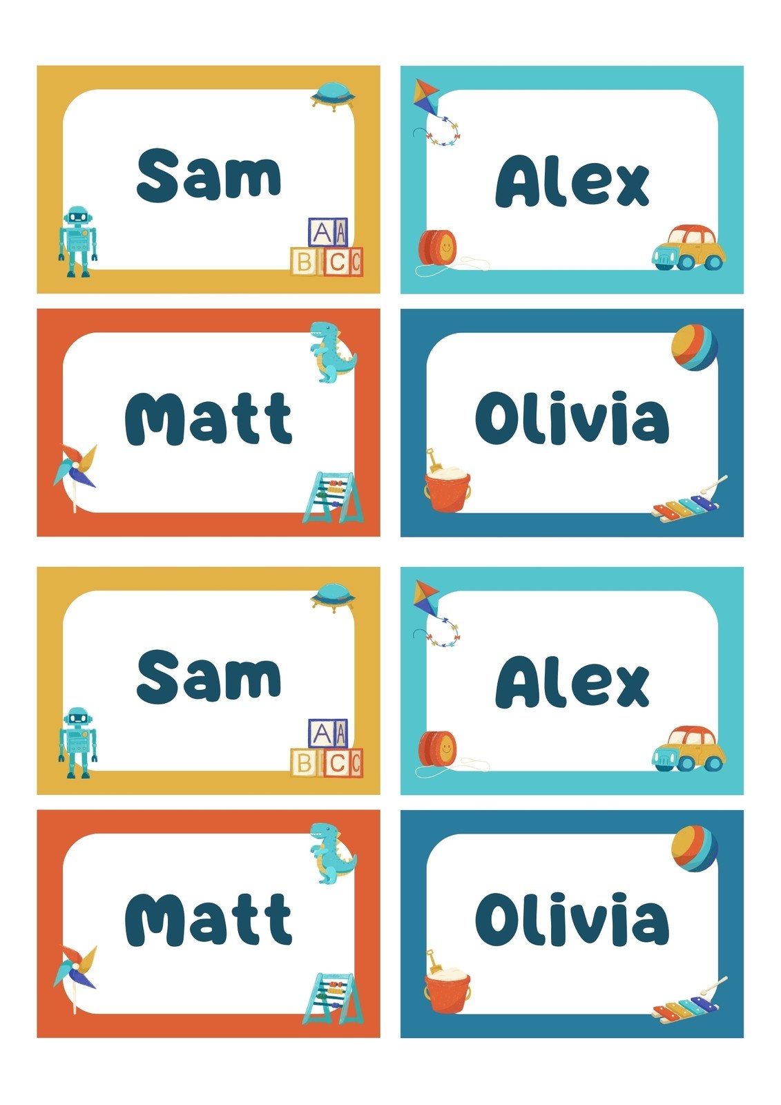 Name Activities For Kindergarten Free Editable