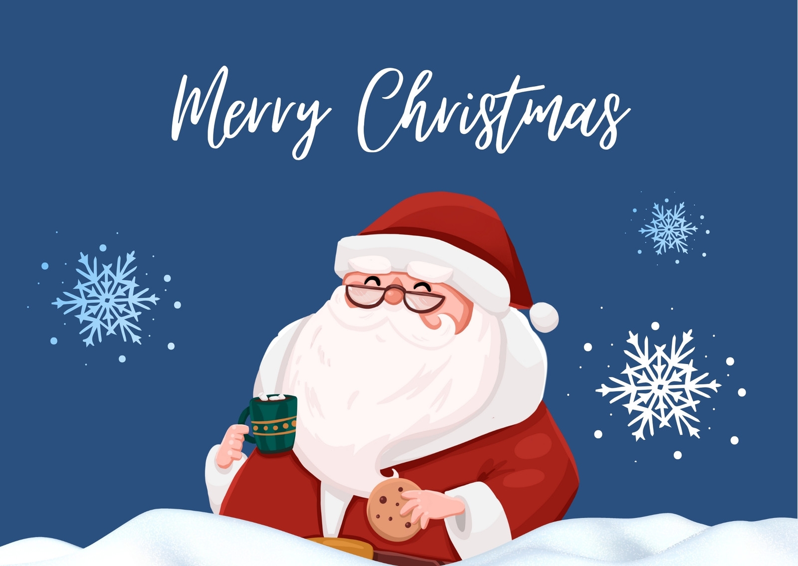 Page 17 Free Printable Customizable Christmas Postcard Templates Canva