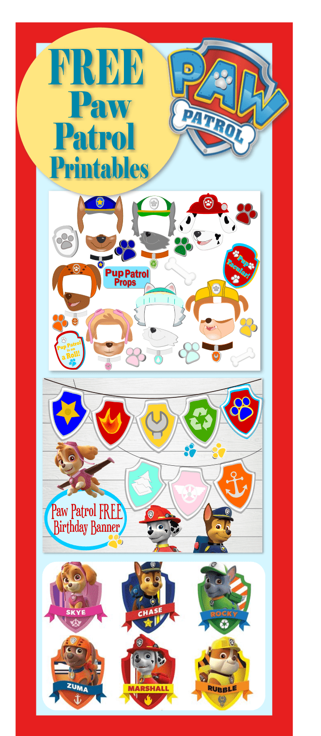 Paw Patrol Party Ideas And Crafts Abbi Kirsten Collections