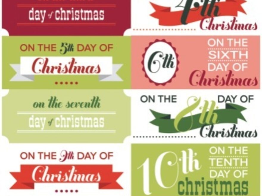 Printable 12 Days Of Christmas Tags Today s Mama Parenting Tips Family Travel Food Tech Wellness From A Mom s Perspective