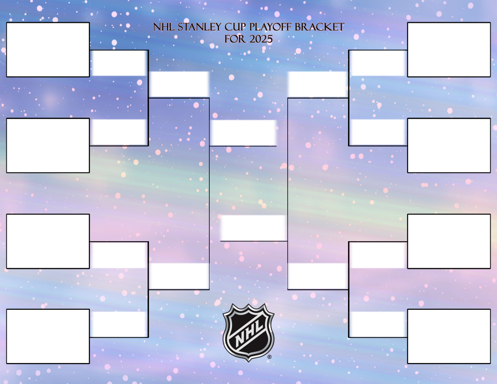 Printable Nhl Playoff Bracket 2025