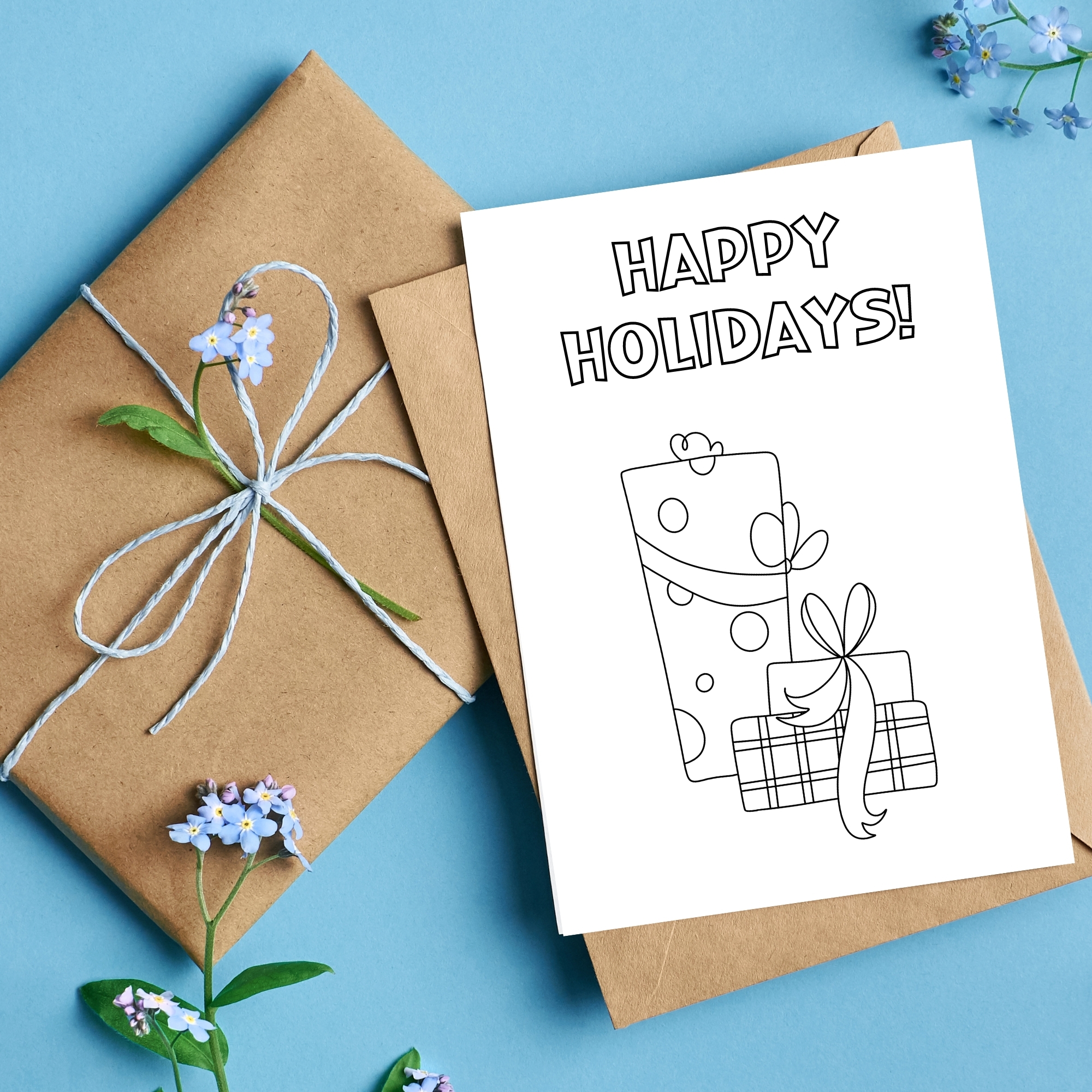 Printable Christmas Cards For Kids