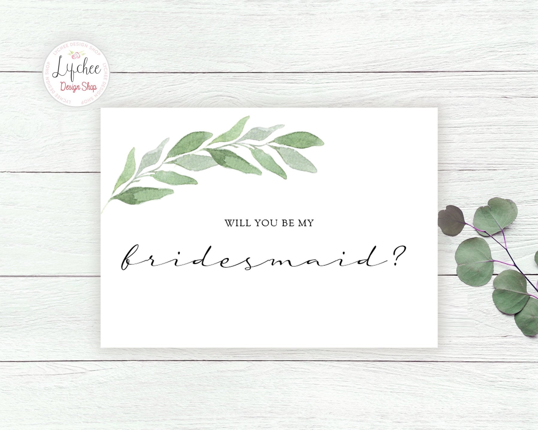 Free Printable Bridesmaid Proposal Template