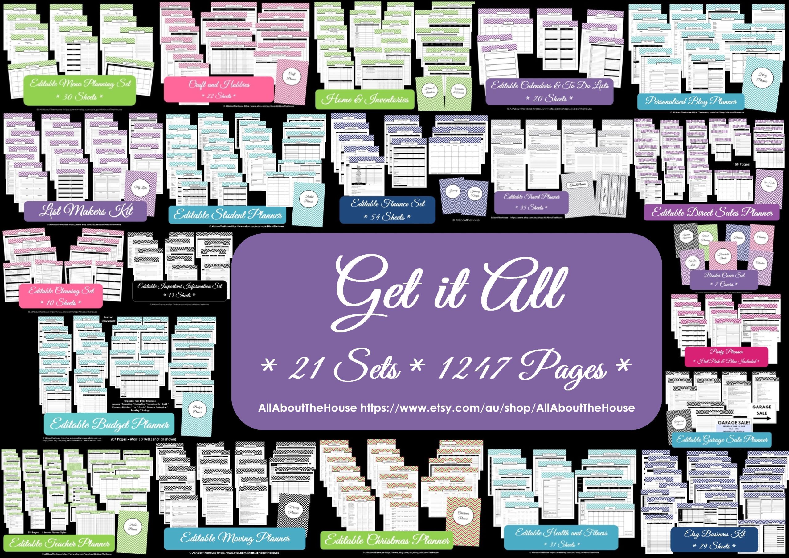 All About The House Printables