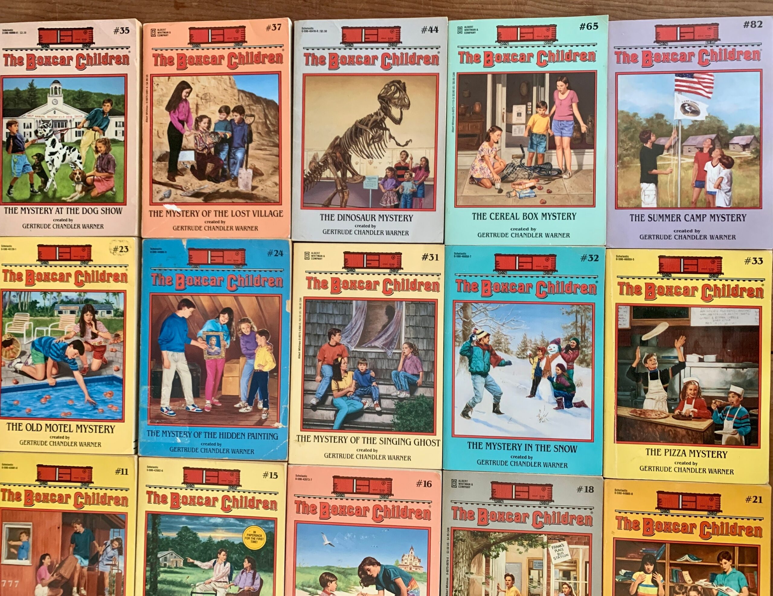 Sold Separately The Boxcar Children By Gertrude Chandler Warner Vintage Paperback Childrens Books Etsy de