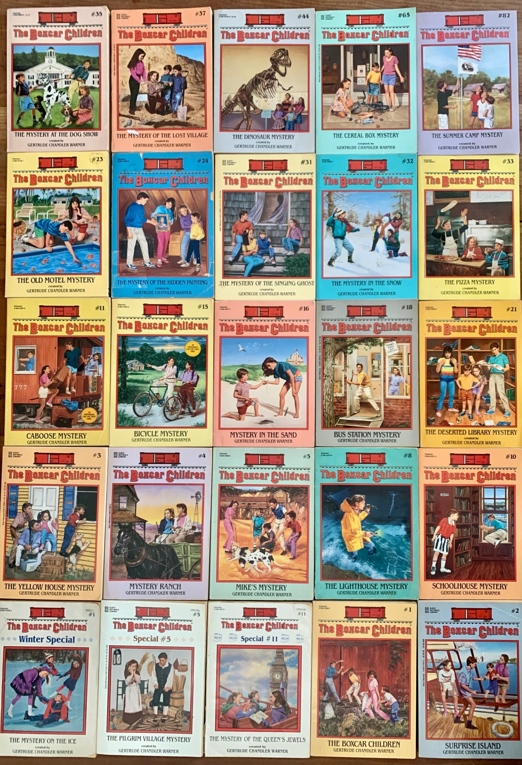 Sold Separately The Boxcar Children By Gertrude Chandler Warner Vintage Paperback Childrens Books Etsy de