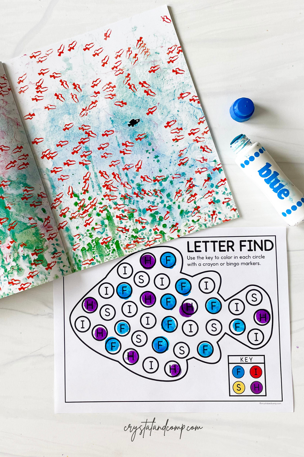 Swimmy Book Companion Printables CrystalandComp