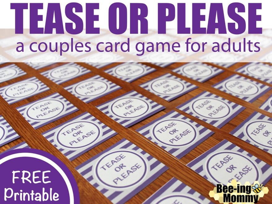 Tease Or Please A Couples Card Game For Adults