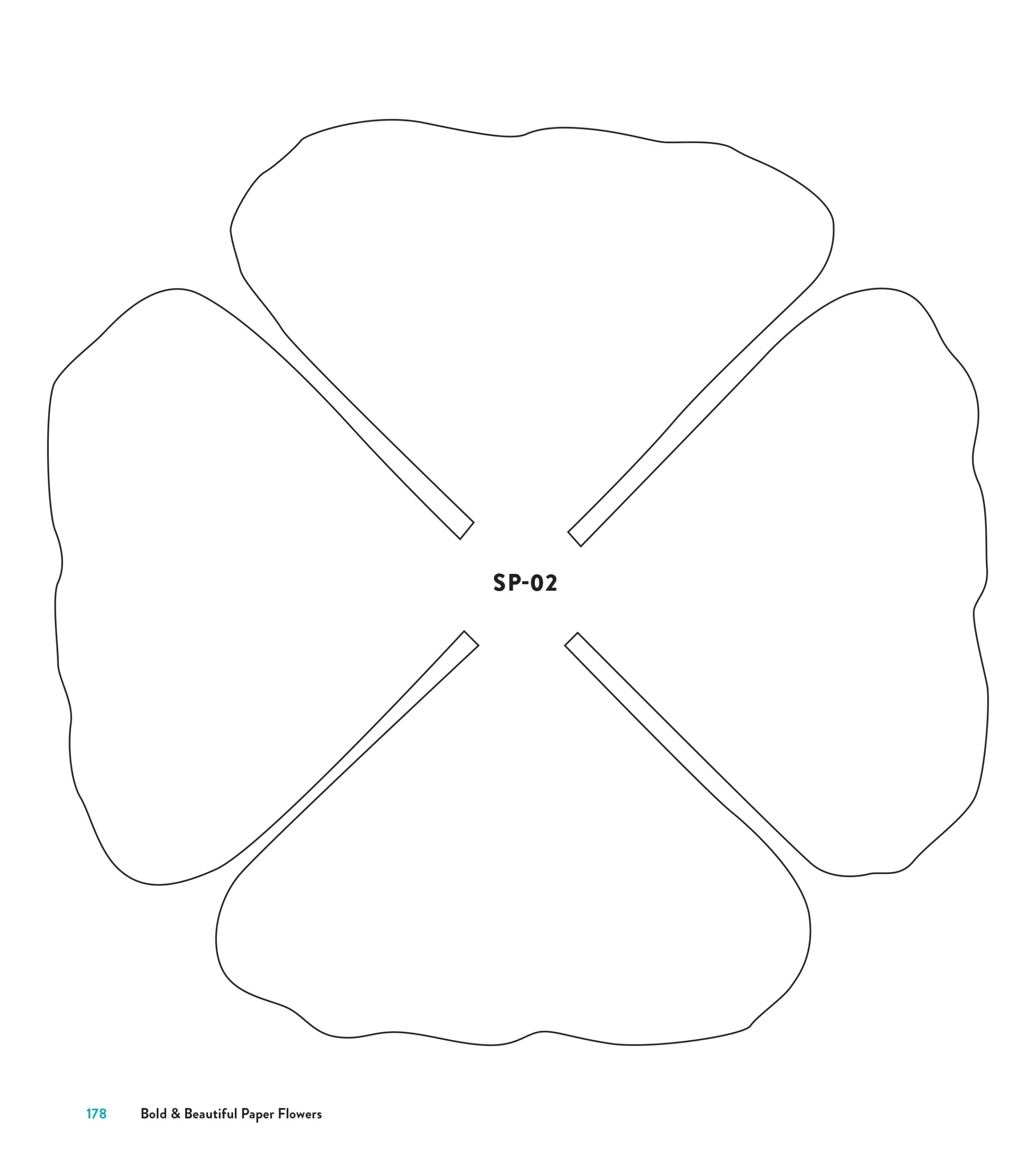 Free Printable Paper Flower Template
