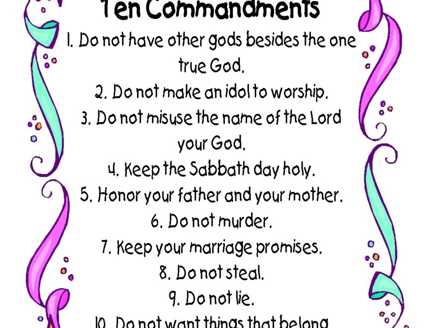 Ten Commandments Poster Please Visit Kathyahutto