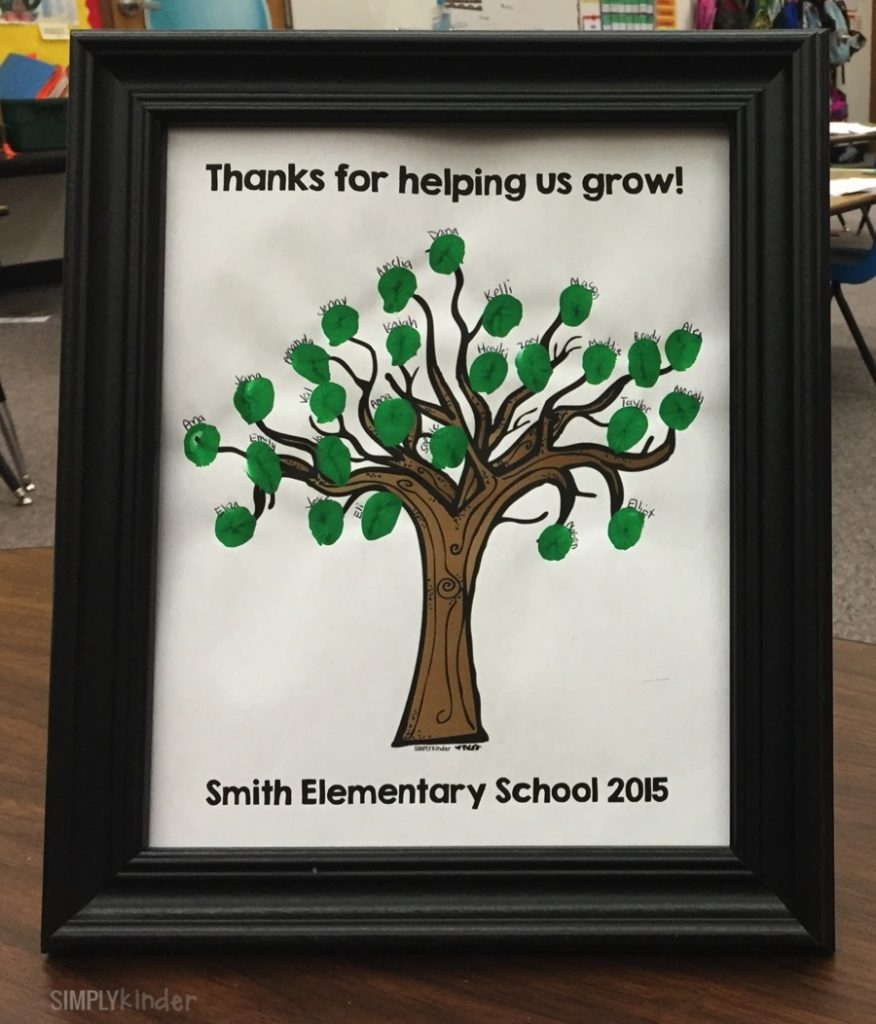 Thank You Gifts From Your Class Simply Kinder