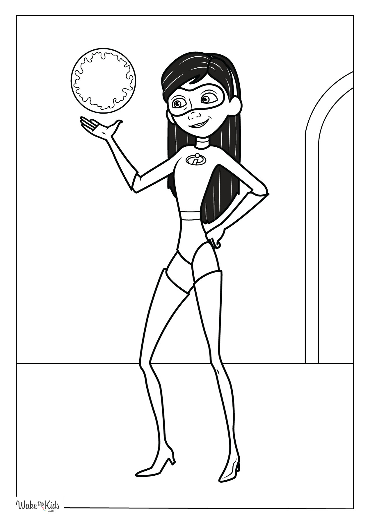 The Incredibles Coloring Pages Free Printable PDFs WakeTheKids