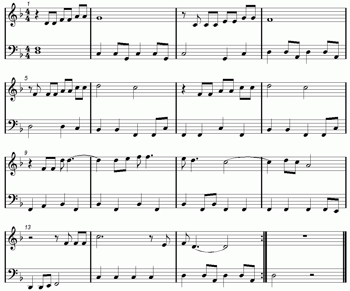 THE SOUND OF SILENCE Easy Piano Sheet Music Easy Music