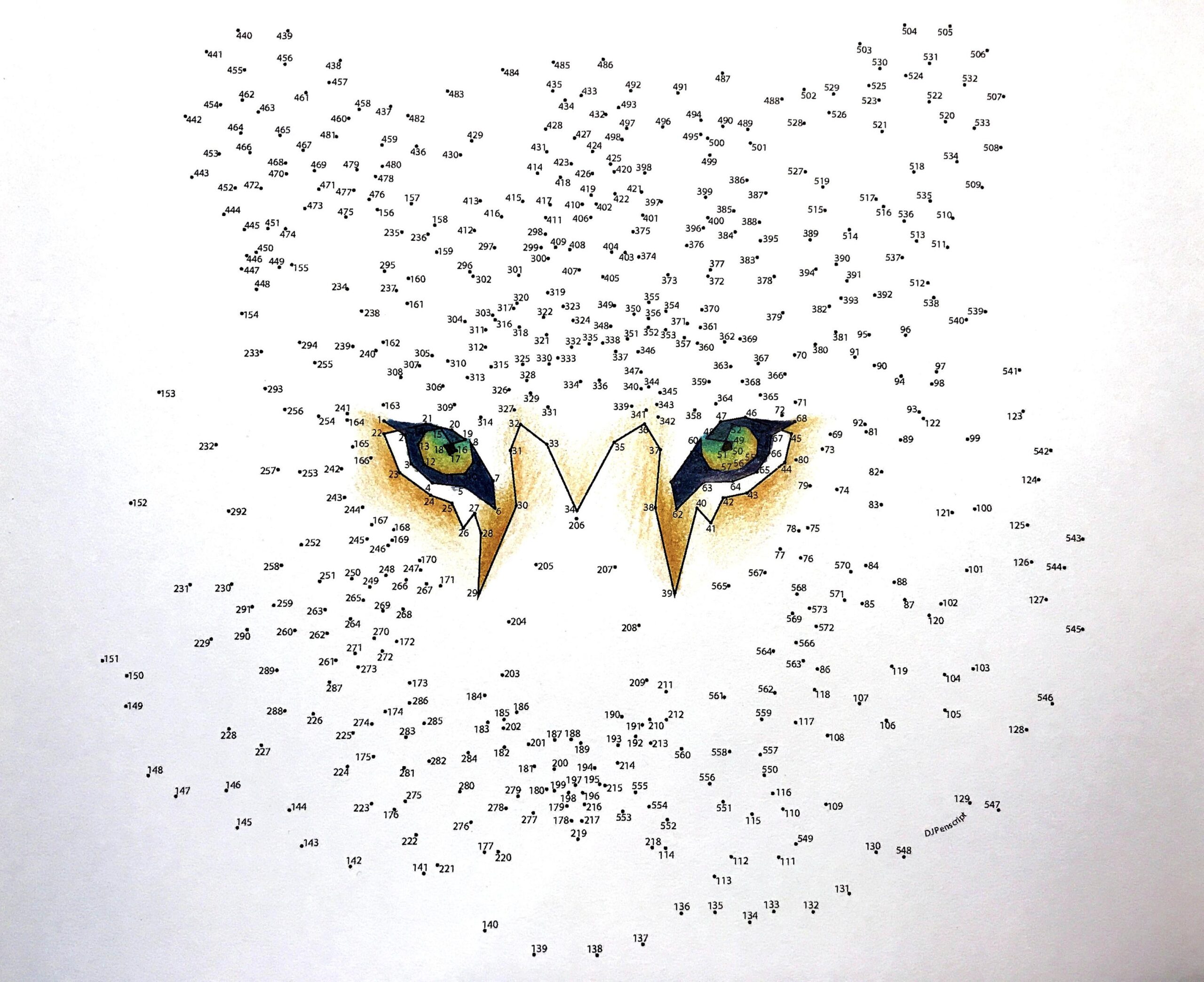 Tiger Extreme Dot To Dot PDF Activity And Coloring Page Worksheets Library