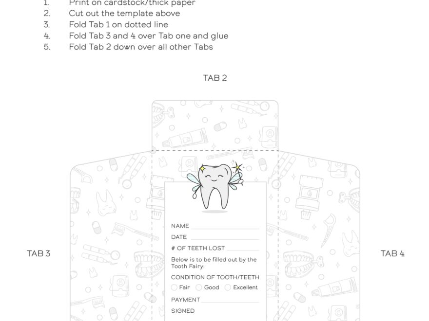 TOOTH FAIRY KIT Cache Valley Pediatric Dentistry