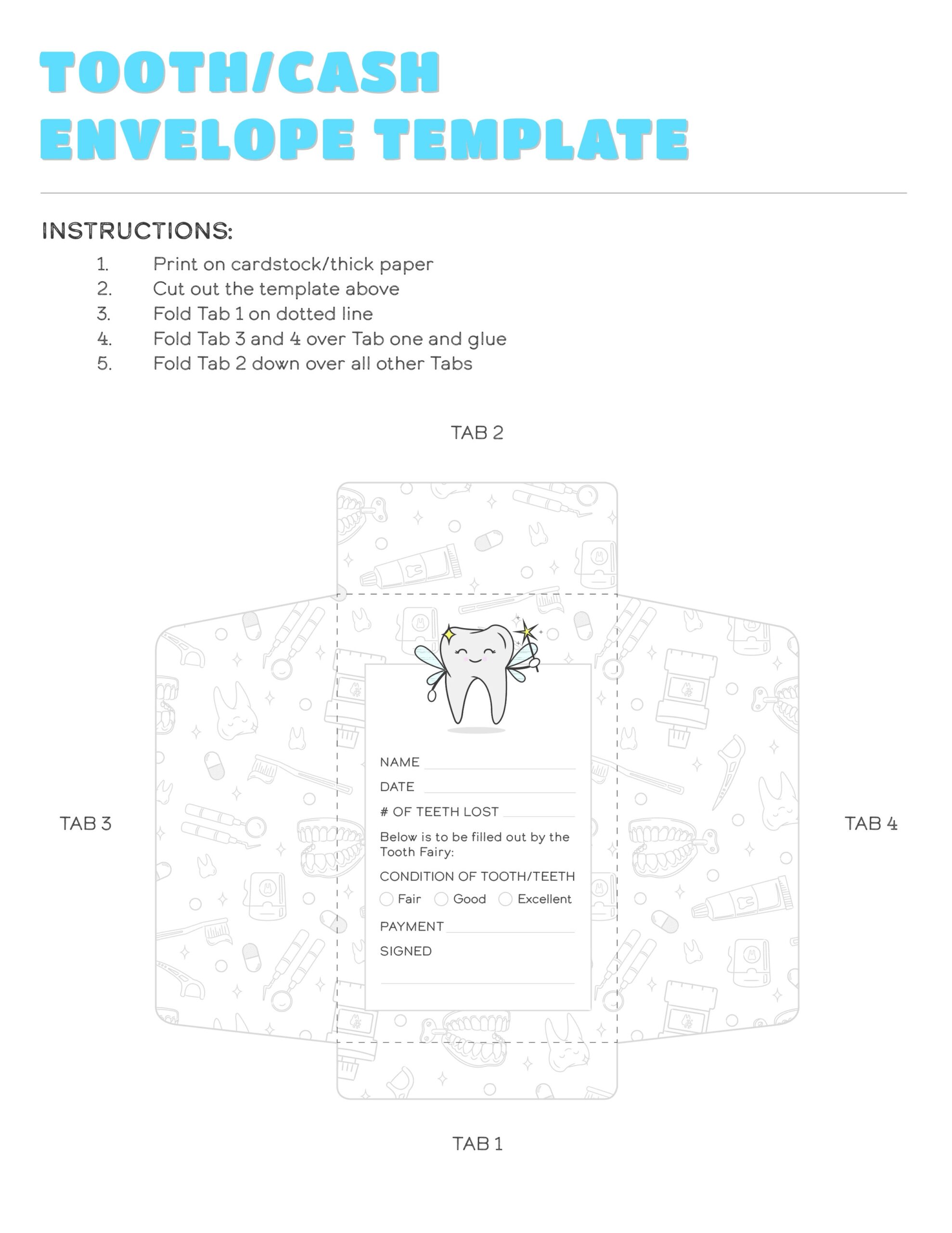 TOOTH FAIRY KIT Cache Valley Pediatric Dentistry