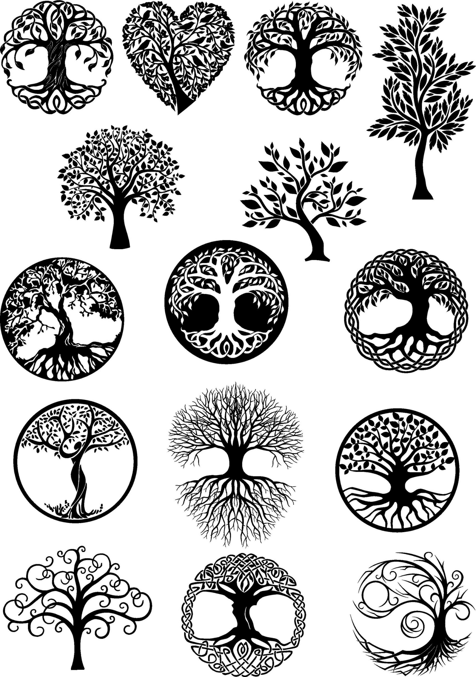 Tree Of Life Svg Shop On Pinterest