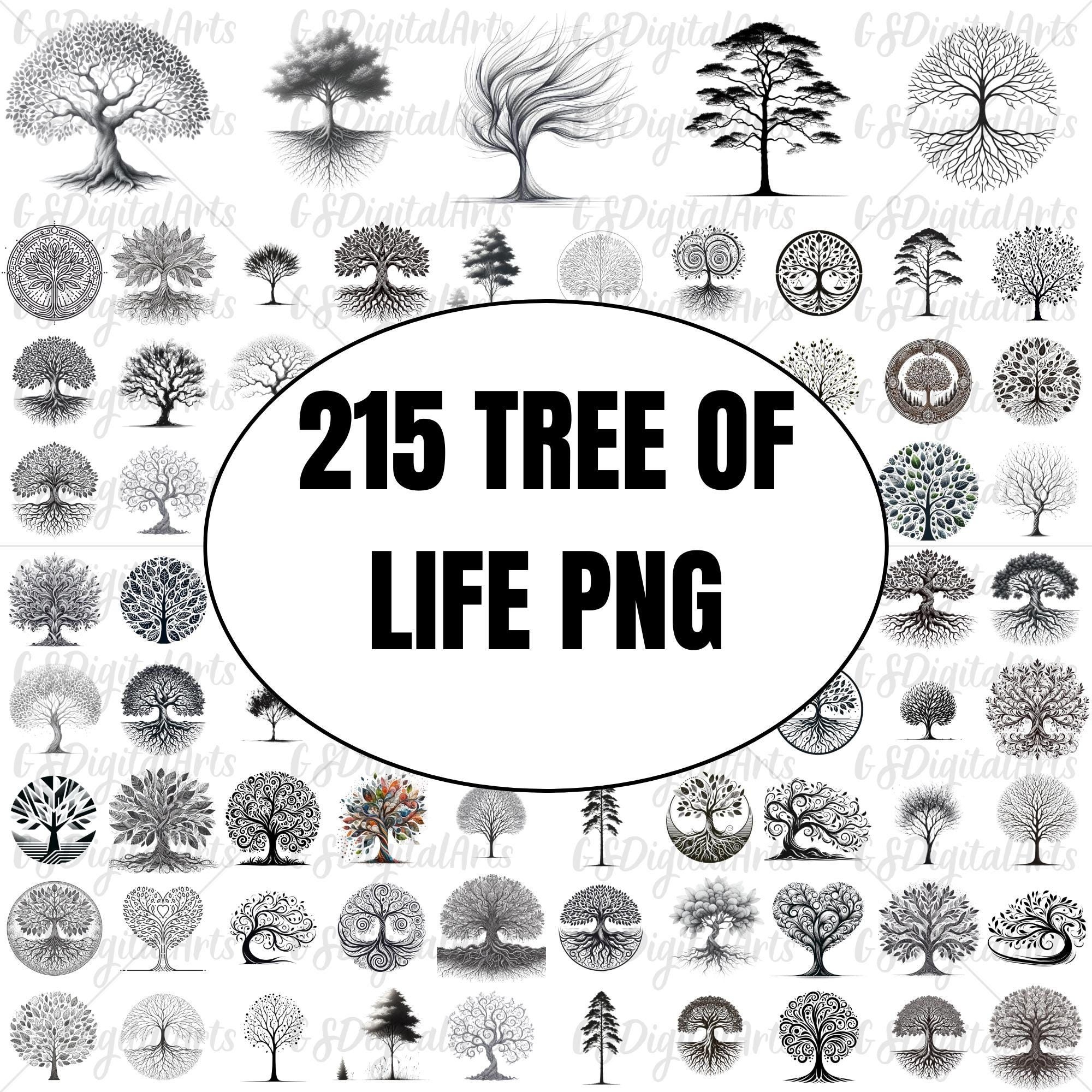Tree Of Life Template Free Printable Shop On Pinterest