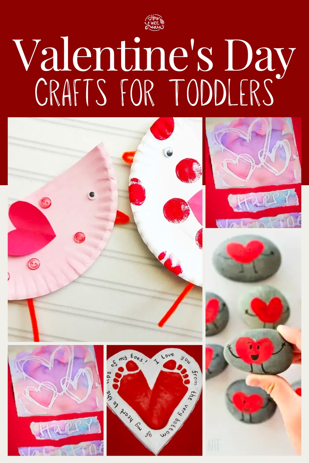 Valentine s Day Crafts For Toddlers How Wee Learn