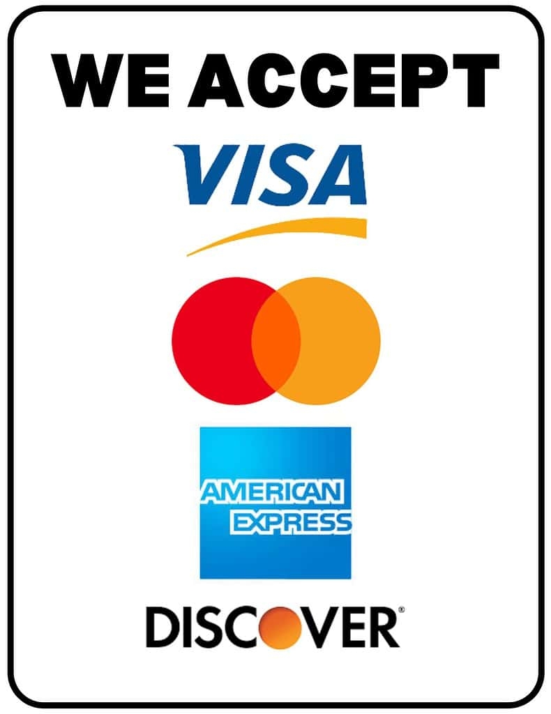 We Accept Credit Cards Printable Sign Free PDF Download Simply Love Coloring