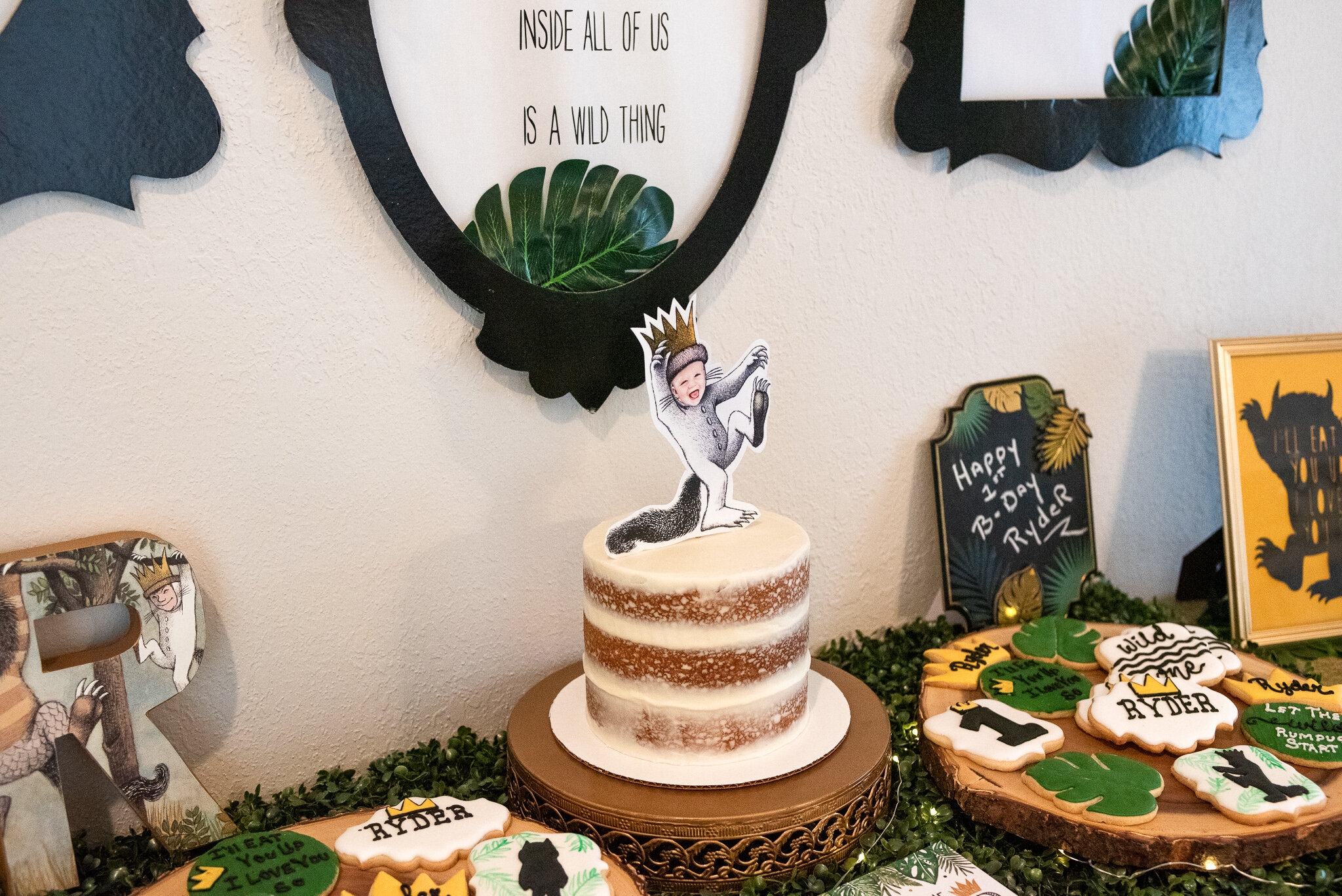 Where The Wild Things Are First Birthday Party Home By Hiliary