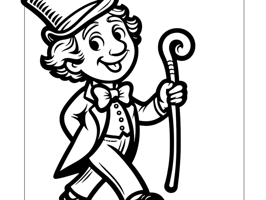 Willy Wonka Coloring Pages Printable Coloring Pages FREE